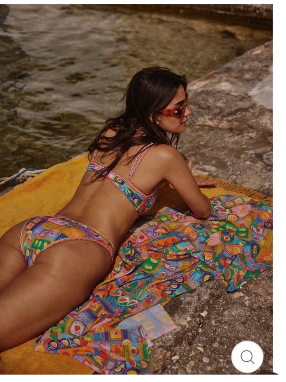 Bydee Panama bikini bottom in Frutta Size Large NEW WITH TAGS! - Picture 3 of 16
